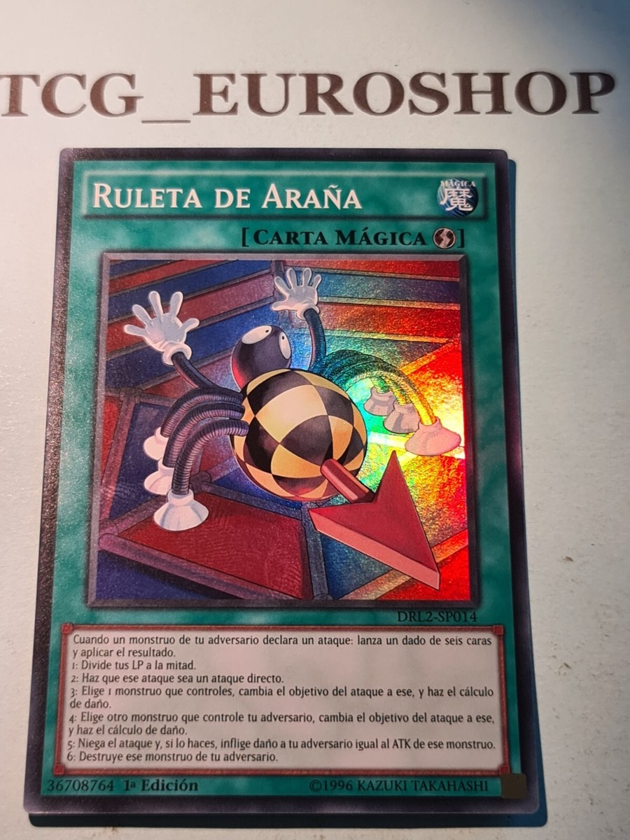 Roulette SpiderYUGIOHDRL2SUR2015SPANISH1stNM #2929