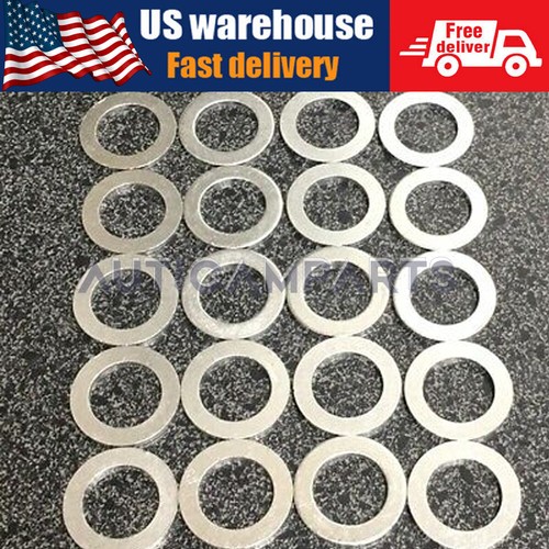 10 Guarnizioni Tappo Di Scarico Olio 14mm In Alluminio - Per Honda Accord E Acura - Foto 10