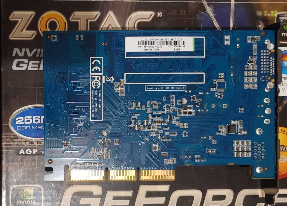 Zotac GEFORCE FX5200 256MB DDR - Image 3 of 4