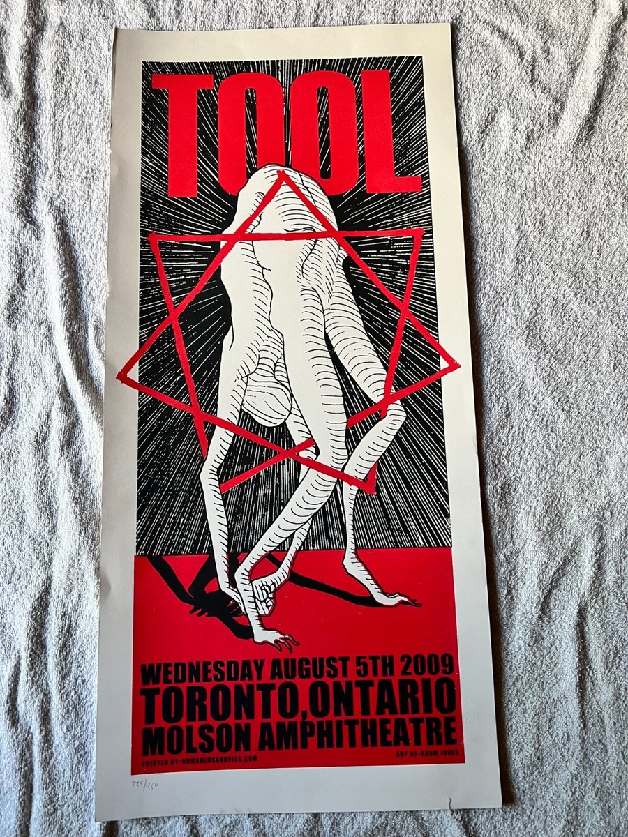 TOOL - Concert Poster (Show Edition) 2009 - Toronto, Ontario Adam