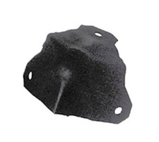 1 PIECE - BLACK PLATED METAL BOX CORNER PROTECTOR WITH 3 MOUNTING HOLES GC-303B