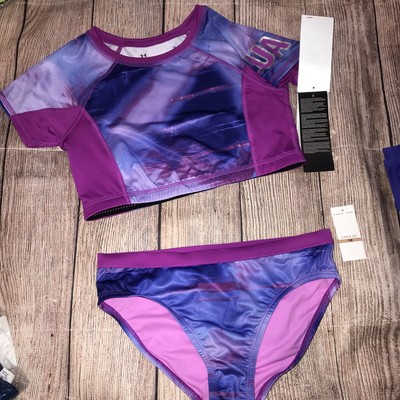 girls under armour swim suits