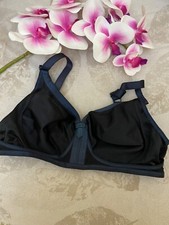  Playtex  black  blue ex Bra size  it  5b us 38b eu 85b Unpadded wireless 