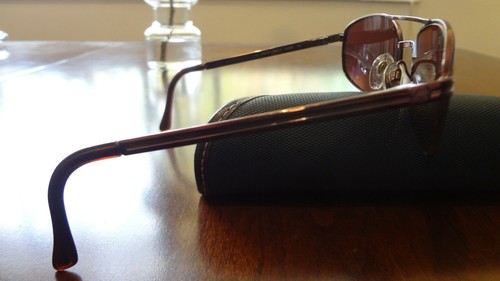 Vintage Sergio Tacchini Bronze Sunglasses Frames ST1066-S w/Case LG 59-19-135 RX - Picture 4 of 11