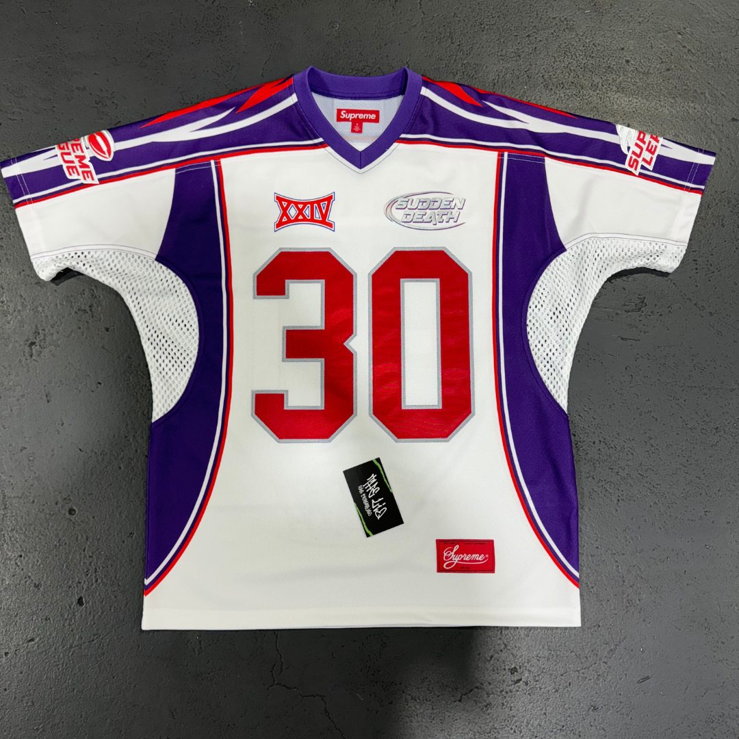 Supreme Sudden Death Football Jersey XL