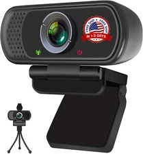 Camara Web 1080p Estéreo Para Computadora Laptop Para Transmisión En Vivo Gaming