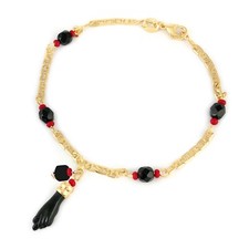 Genuine Jet Black Azabache Bracelet and Necklace for Evil Eye