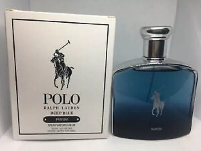 Polo Deep Blue Parfum by Ralph Lauren 4.2 oz / 125 ml Spray, NEW, SEALED,  TSTR