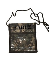 LARUE la rue Tactical Badge Holder Lanyard Vegas Shot Show Army Camo Nylon New