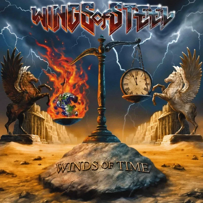 WINGS OF STEEL - Winds of Time (LIM. SLIPCASE CD*US MELODIC POWER METAL) - Bild 2 von 2