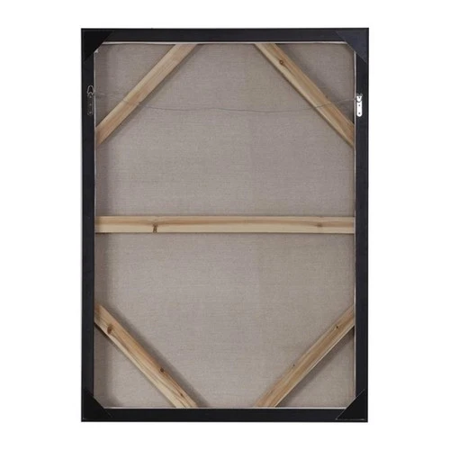 Uttermost Tidal Wave Coastal Firwood Canvas Abstract Hand Painted Art in Green - Picture 4 of 7