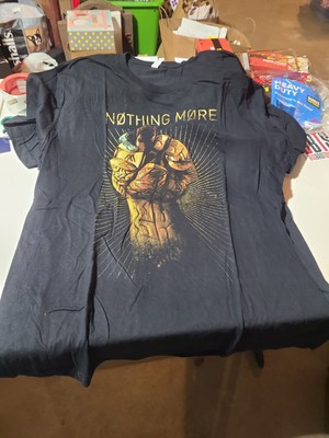 Mens Nothingmore Band T-Shirt We are Not Machines Tour 2014 Official 3XL XXXL