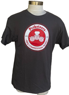 CustomInk Porketeers 2010 BBQ Competition 2014 Club Member T-Shirt Men's Large