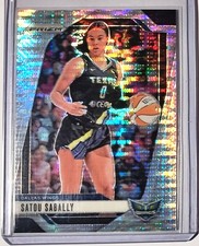 Satou Sabally 2024 Panini Prizm WNBA #43 Pulsar Prizms /499  Wings Mercury