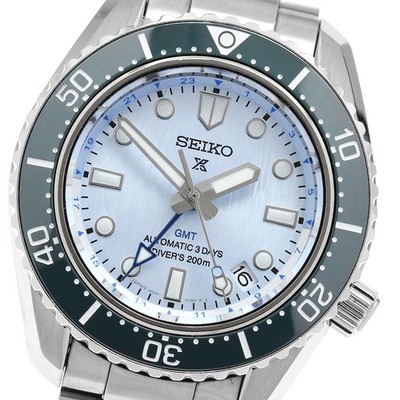 SEIKO Prospex 6R54-00C0/SBEJ013 GMT Ice blue Dial Automatic Men's Watch_954796