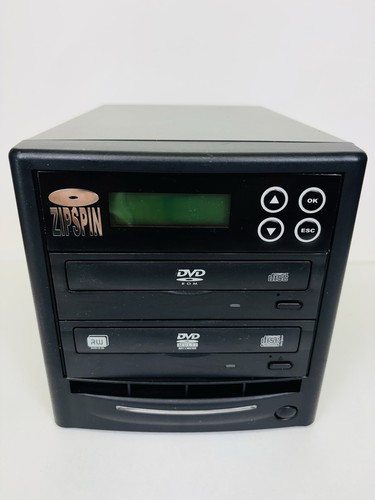 ZipSpin CD/DVD Disc Duplicator C-121-Pro z instrukcją przetestowany - Zdjęcie 3 z 9
