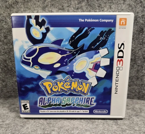 Pokemon Alpha Sapphire for Nintendo 3DS complete w/ box & manual, CIB, tested