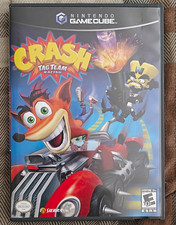 Sierra Crash Tag Team Racing (GameCube, 2005) Manual Included, Multiplayer, E10+