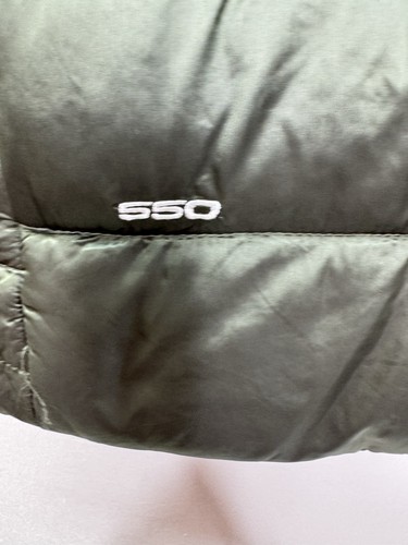 The North Face Aconcagua 3 Down Vest 550 Full Zip Puffer Olive Gorpcore Women XL - Picture 3 of 10