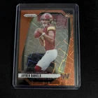2024 Panini Prizm - Rookies Jayden Daniels #347 Orange Lazer Prizm (RC)