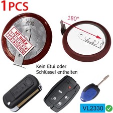 Compatibile con Panasonic VL2330 HFN Vanadio Litio con Saldatore Stampa Batteria 3V