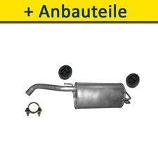 Endtopf Auspuff+ für NISSAN MICRA NOTE 1.2 1.4 1.5 D 65/65-80/88PS 2005-2010
