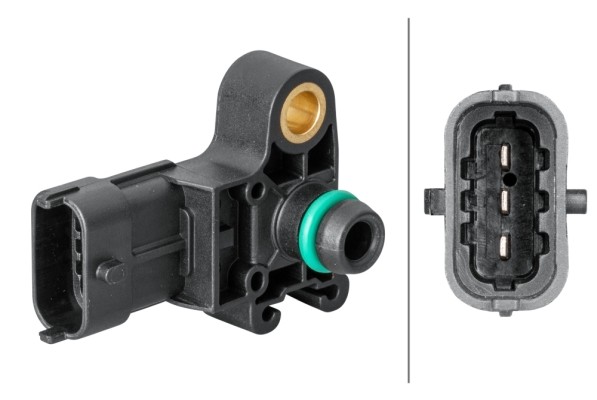 Rechts Hella 6PP 358 152-041 Sensor, Ladedruck FüR Chevrolet,Daewoo,Opel,Vauxhal-image