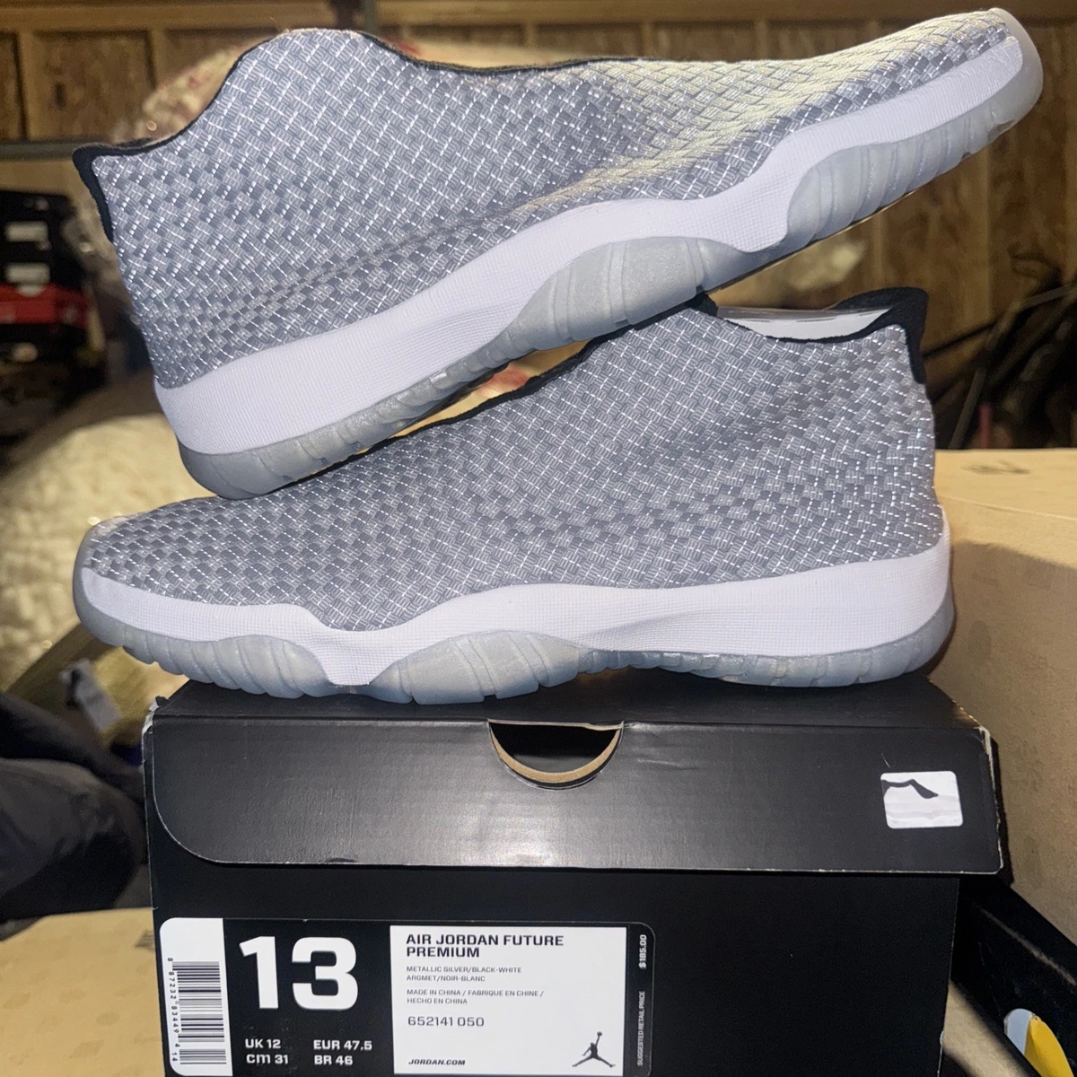 Jordan Future Premium Metallic Silver for Sale | Authenticity