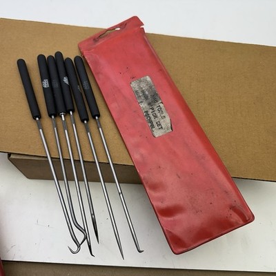 Mac Tools Made USA 6pc Hook & Pick Set PSCHP6L Vintage Good Shape Complete