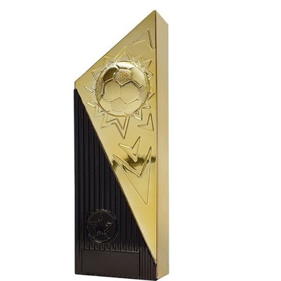Fußball Pokal Verein Schulmannschaft Titan Award Gold Rot Blau Kostenlose Gravur 05.945