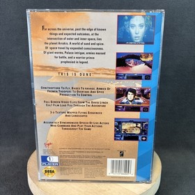 SEGA CD - Dune - Complete/CIB w/ Reg Card - Refurbished, Excellent