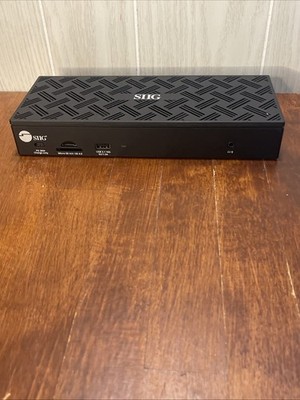SIIG USB-C Quad Hybrid 4K Docking Station with PD Windows & Mac no power supply