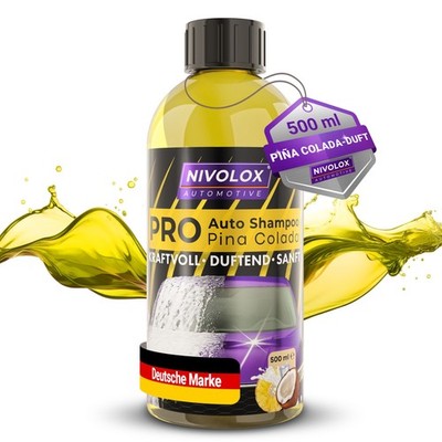 NIVOLOX  Premium Auto Shampoo 500ml, Snow Foam Konzentrat, PH-Neutral