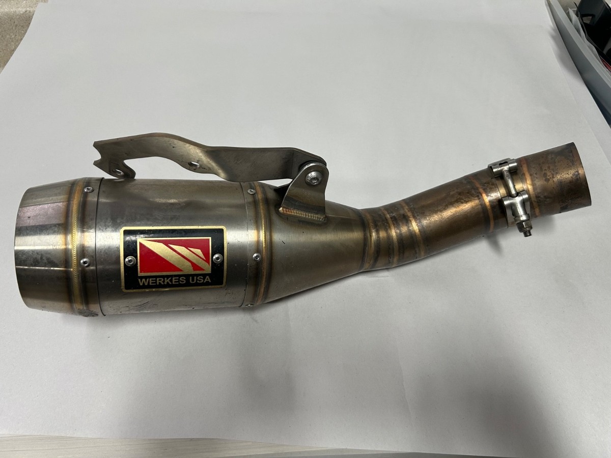 2016-2019 KAWASAKI NINJA ZX-10R ZX10 USED WERKES SLIP ON