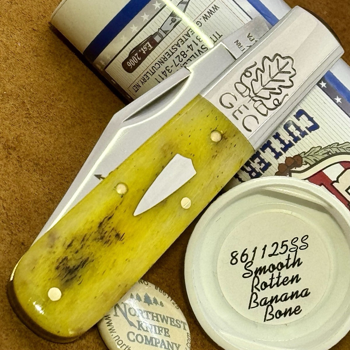 ✨ Great Eastern Cutlery 86 Smooth Rotten Banana Bone 861125