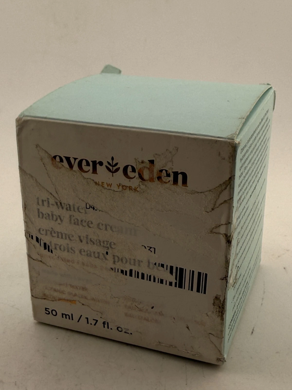 EverEden Nourishing Kid Face Cream Unscent Lotion Moisturizer 10/26Free Ship
