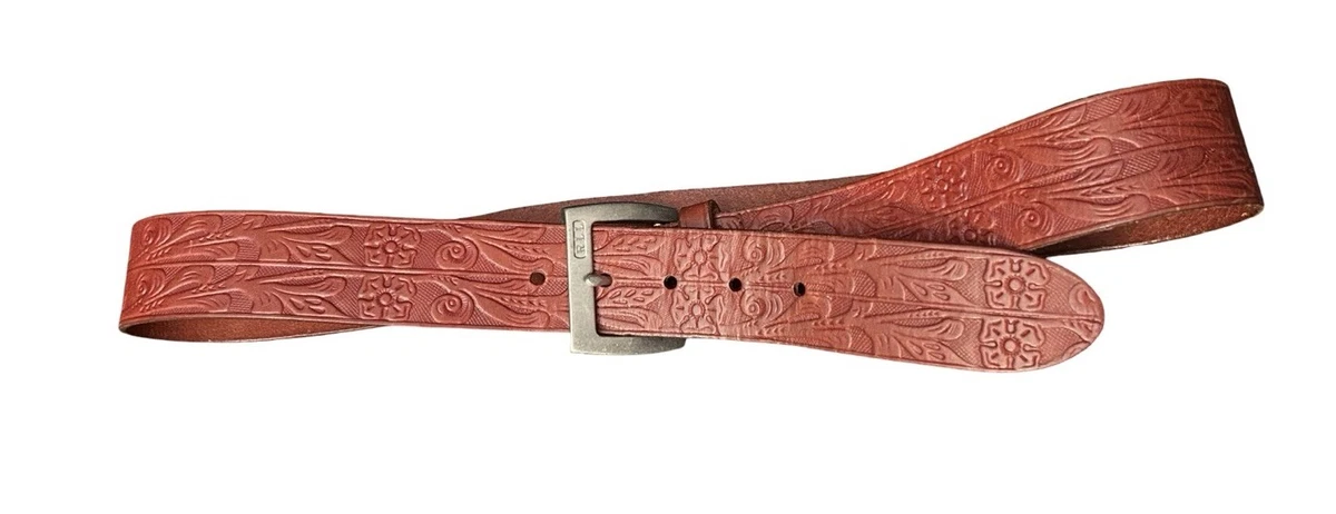Lauren Ralph Lauren Leather Floral Belts for Women for sale  display picture 2