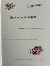Epigramme des Clement Marot  Illustriert von Ursula Mattheuer-Neustedt