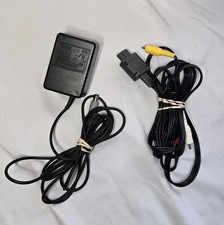 1 Set OEM Super Nintendo SNES Power Supply AC Adapter AV Cable