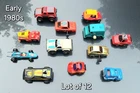(Lot of 12)  Vintage Early 1980s Die Cast & Toy Cars- Takara, Snoopy, Stompers