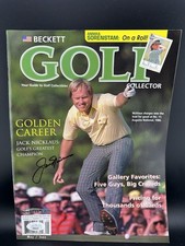 Jack Nicklaus Signed/Autographed 1975 Beckett Golf Magazine JSA COA