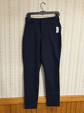 NWT Old Navy High Rise Pixie Pants Women  s Size 10 Tall Navy Secret Smooth