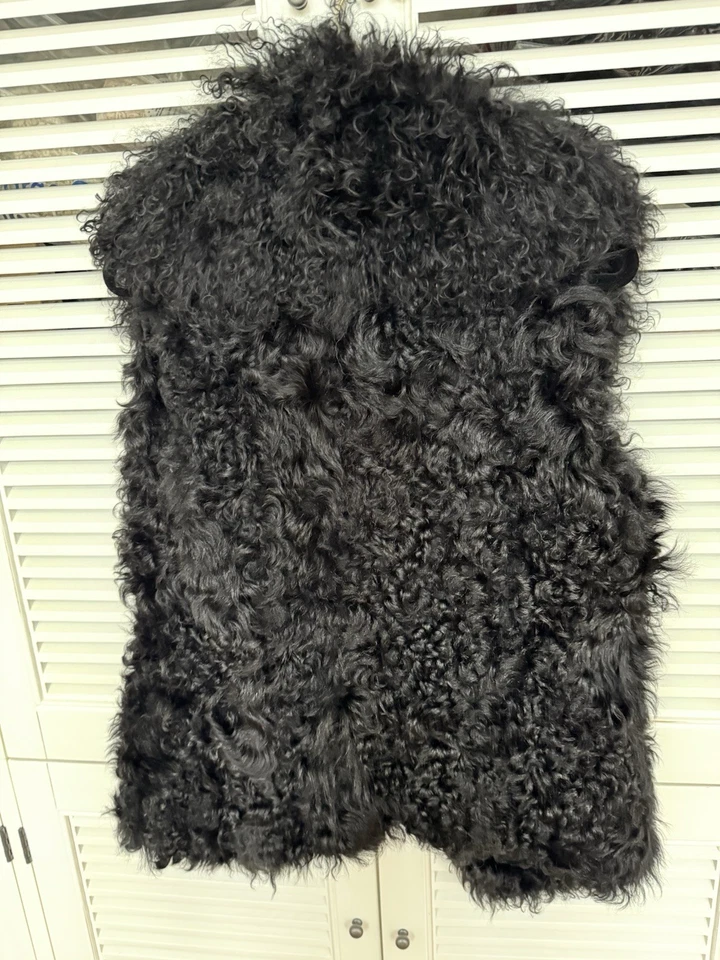 Chaleco Ralph Lauren Cordero Negro Talla Grande Foto 3 de 3