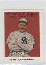 1983 Renata Galasso Cracker Jack Reprints Eddie Cicotte #94 0o9