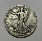 1945-P Walking Liberty Half Dollar - Average Circulated Condition .36169 oz ASW