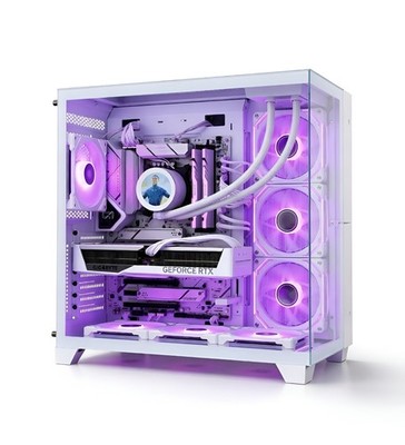   BlazingTech EX RTX 5070 Ryzen 9700X 32GB 1TB AIO LCD ARGB Gaming PC