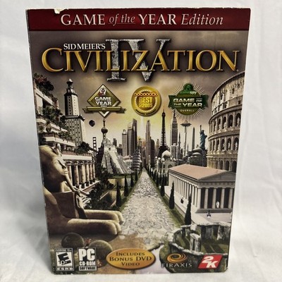 Sid Meier's Civilization IV Game of the Year Edition PC CIB