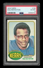 1976 Topps Set-Break #148 Walter Payton PSA 6 EX-MT