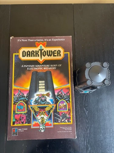 Vintage 1981 Milton Bradley Dark Tower Electronic Board Game. Working and 99%.