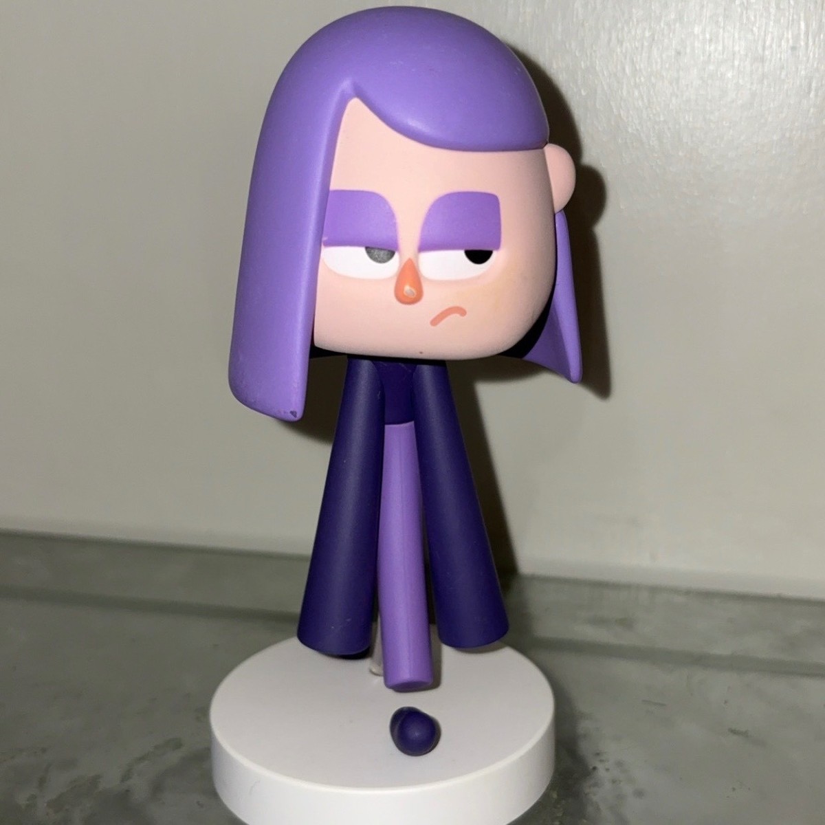 Duolingo Lily Figure Purple Japanese DUO MART Pop-up Shop E Prize